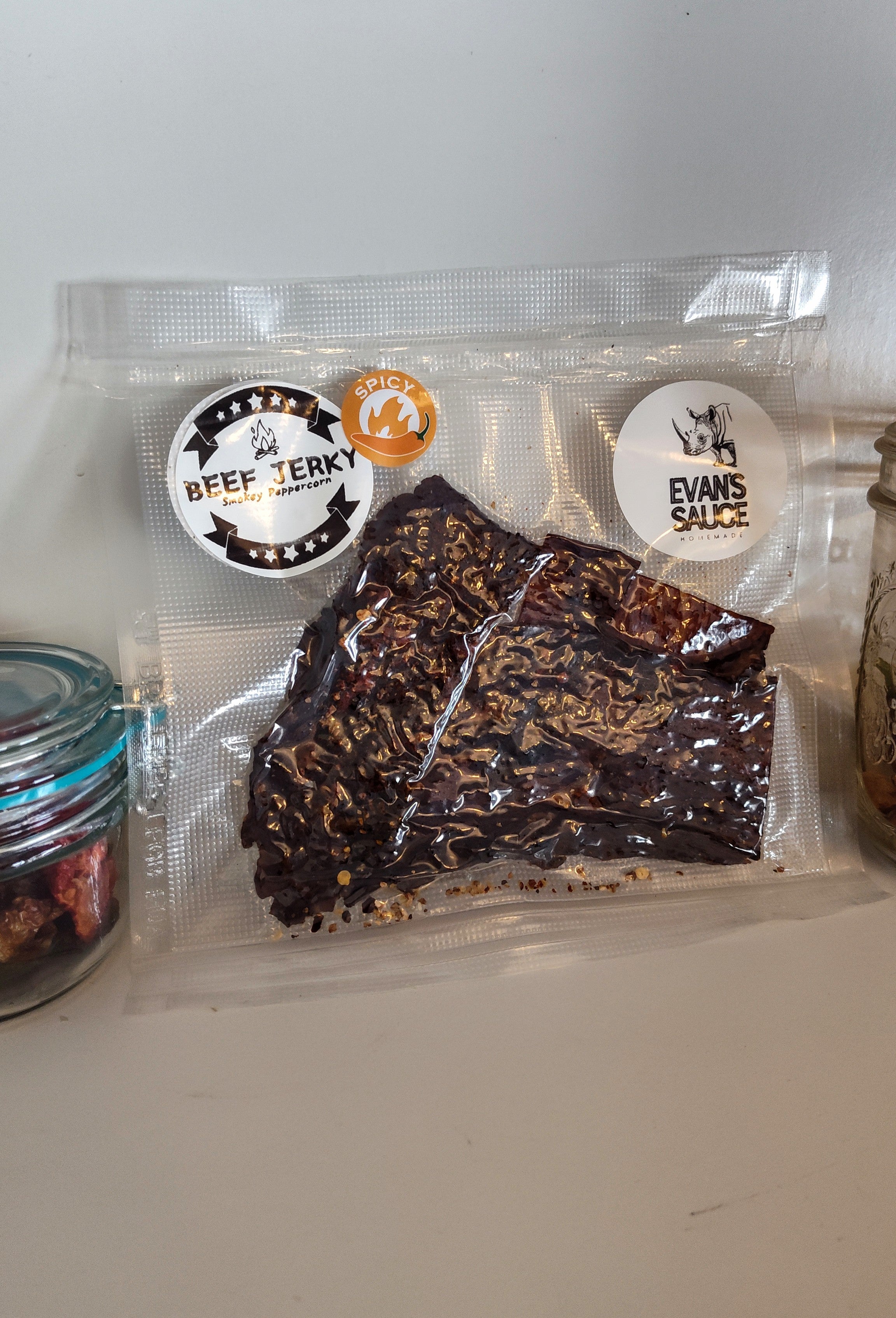 Smokey Peppercorn beef jerky